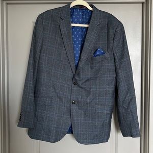 Johnston & Murphy Plaid Blazer